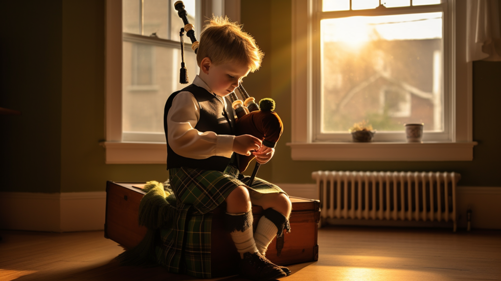 journey on bagpipes